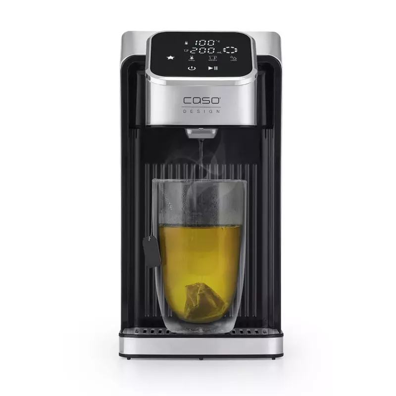 Electric Kettle Caso 2.7L 2600W Melns/Stainless Steel