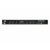 ATEN 8 portu USB DVI KVM slēdzis ar audio, 2048 x 1536 pikseļi, QXGA, 4.53 W, melns