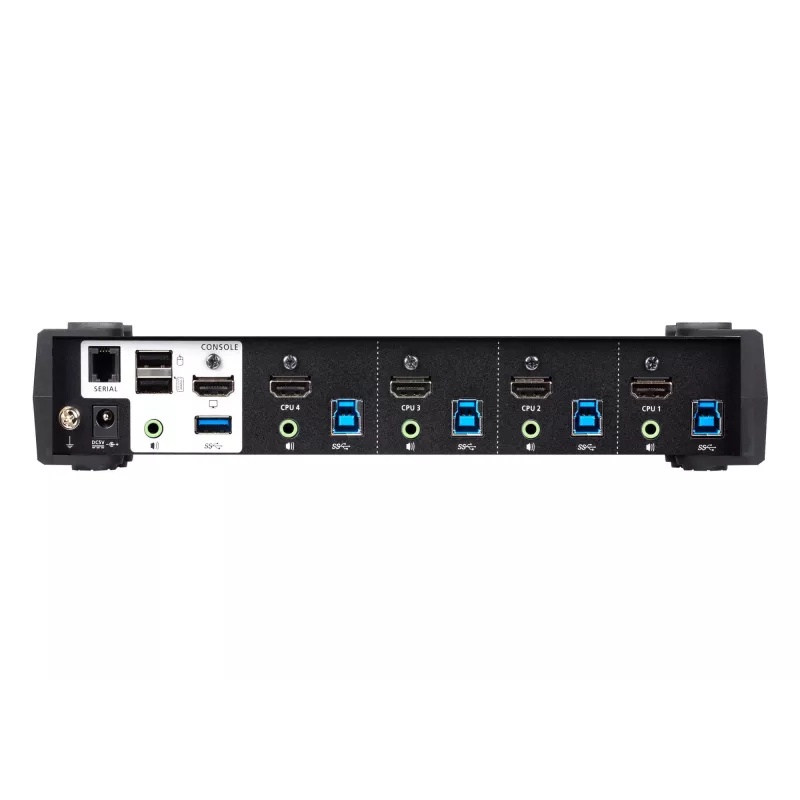 ATEN 4 portu USB 3.0 4K HDMI KVMP™ slēdzis ar audio miksera režīmu