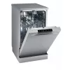 Brīvi stāvoša trauku mazgājamā mašīna Gorenje GS520E15S, šaurā 45 cm, 9 trauku komplekti, 47 dB, pelēka