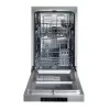 Brīvi stāvoša trauku mazgājamā mašīna Gorenje GS520E15S, šaurā 45 cm, 9 trauku komplekti, 47 dB, pelēka