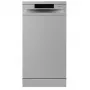 Brīvi stāvoša trauku mazgājamā mašīna Gorenje GS520E15S, šaurā 45 cm, 9 trauku komplekti, 47 dB, pelēka