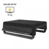 Fellowes datora monitora statīvs ar 3 augstuma regulējumiem - Breyta monitora paaugstinājums ar kabeļu pārvaldību - ergonomisks regulējams monitora statīvs datoriem - maks. svars 15 kg - melns