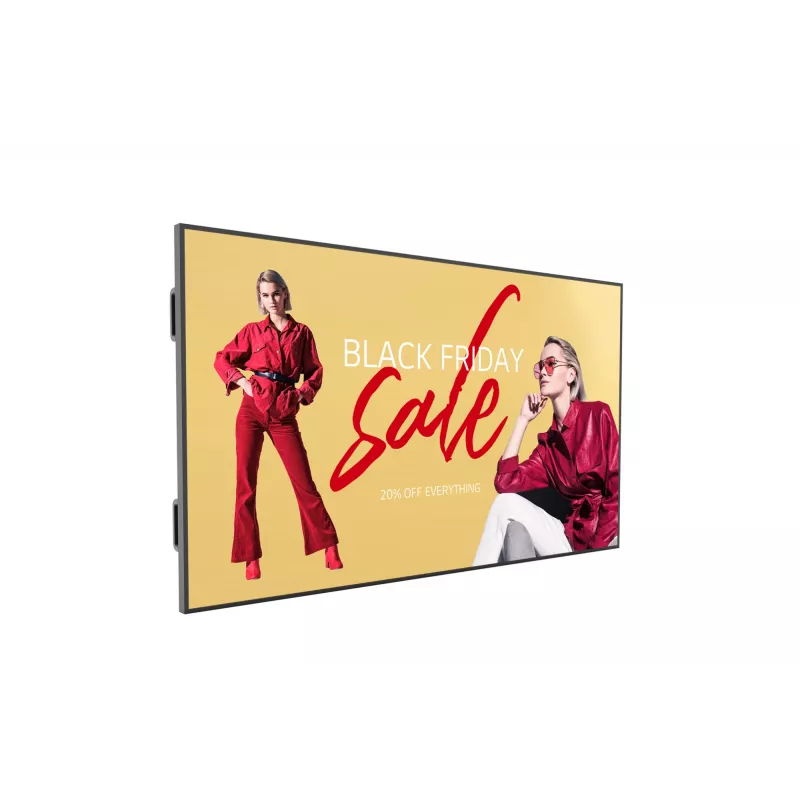 LG 110UM5K Digital signage plakanā paneļa displejs 2,79 m (110 collas) LCD Wi-Fi 500 cd/m² 4K Ultra HD Melns WebOS 16/7
