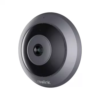 IP drošības kamera Reolink Fisheye P520 6MP kupolveida, 2560×2560, 180° zivsacs, PoE/līdzstrāva, microSD līdz 256 GB