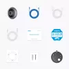 IP drošības kamera Reolink W520 6MP Iekštelpu 360° skats, 2560×2560, H.265, Wi‑Fi un Ethernet
