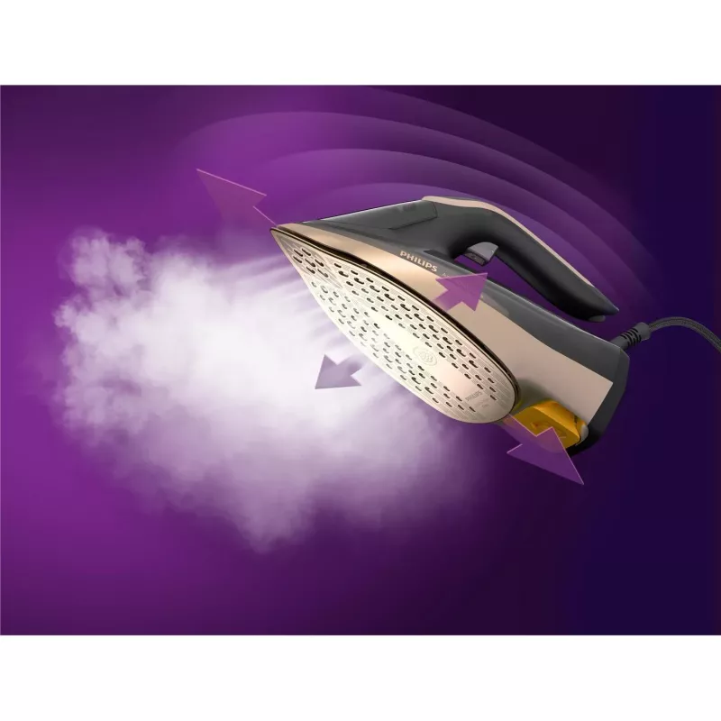 Philips DST8041/80 gludeklis Steam iron SteamGlide Elite zole 3000 W Melns