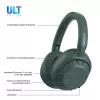 Sony ULT WEAR - Bezvadu Bluetooth austiņas ar ULT POWER SOUND, dziļāko basu, trokšņu slāpēšanu, skaidru zvanu kvalitāti, līdz 30 stundu akumulatora darbības laiku, iOS un Android