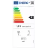 Brīvstāvošs ledusskapis Gorenje RF4142PW4, kopējā ietilpība 206 L, ledusskapja nodalījums 165 L, saldētavas nodalījums 41 L, balts