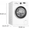 Bosch Serie 2 WGE0240ASN veļas mazgājamā mašīna ar priekšējo ielādi 7 kg 1351 RPM Balta