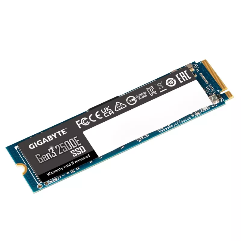 SSD disks GIGABYTE 500GB M.2 PCI Express 3.0 NVMe Gen3 2500E