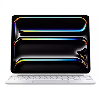Apple Magic tastatūra for iPad Pro 13-inch M4 Russian balta Wireless QWERTY Trackpad