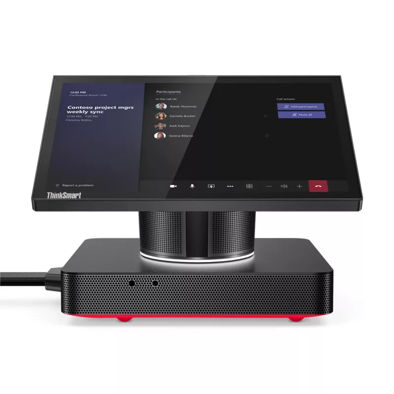 Viss vienā dators Lenovo ThinkSmart Hub Intel Core i5 16GB 256GB 10.1 collu skārienekrāns Melns