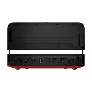 Konferenču kontrolieris Lenovo ThinkSmart 12QL0004MT programmai Zoom, kompakts melns bloks sanāksmju vadībai