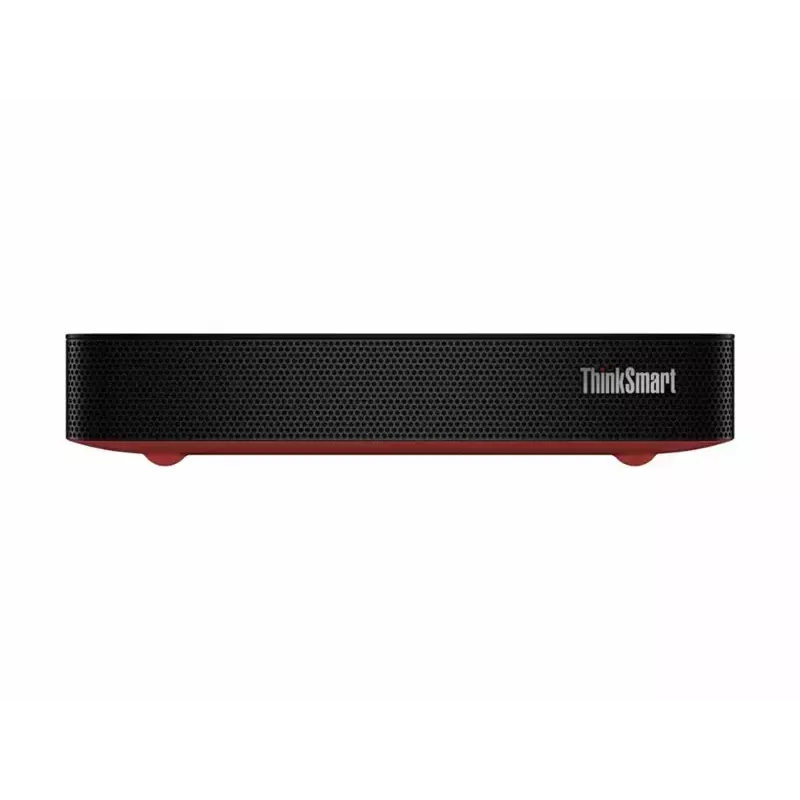 Konferenču kontrolieris Lenovo ThinkSmart 12QL0004MT programmai Zoom, kompakts melns bloks sanāksmju vadībai