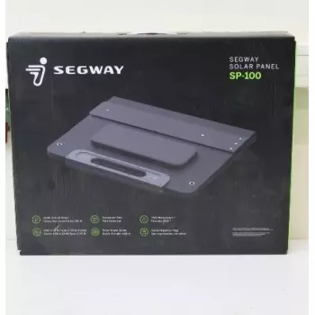 IZPĀRDOŠANA. Segway Solar Panel 100 W, IZPAKOTS, LIETOTS, SKRĀPĒJUMI