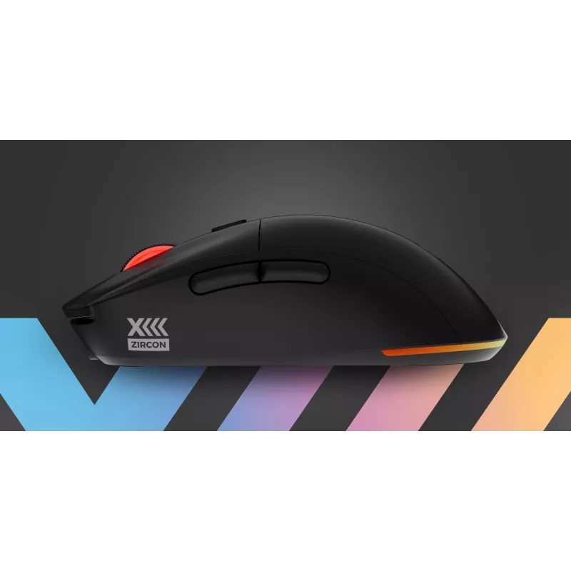 GENESIS Zircon XIII pele Gaming Ambidextrous RF Wireless + USB Type-C Optical 26000 DPI