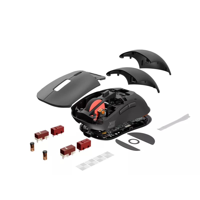 GENESIS Zircon XIII pele Gaming Ambidextrous RF Wireless + USB Type-C Optical 26000 DPI