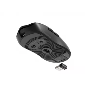 GENESIS Zircon 500 pele Gaming Labā roka RF Bezvadu + Bluetooth + USB Type-C Optiskā 10000 DPI