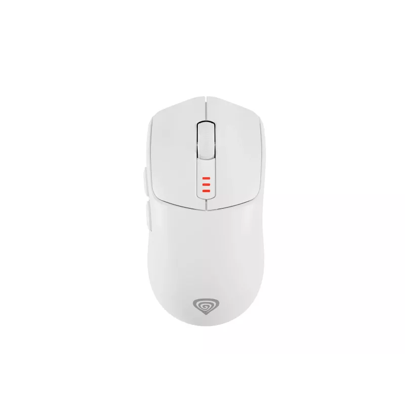 GENESIS Zircon 500 pele Gaming Labā roka RF Bezvadu + Bluetooth + USB Type-C Optiskā 10000 DPI