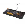 GENESIS Thor 230 TKL tastatūra Gaming USB + RF Wireless + Bluetooth QWERTY Melna, Pelēka, Oranža