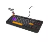GENESIS Thor 230 TKL tastatūra Gaming USB + RF Wireless + Bluetooth QWERTY Melna, Pelēka, Oranža