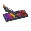 GENESIS Thor 230 TKL tastatūra Gaming USB + RF Wireless + Bluetooth QWERTY Melna, Pelēka, Oranža