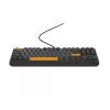 GENESIS Thor 230 TKL tastatūra Gaming USB + RF Wireless + Bluetooth QWERTY Melna, Pelēka, Oranža