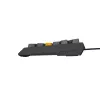 GENESIS Thor 230 TKL tastatūra Gaming USB + RF Wireless + Bluetooth QWERTY Melna, Pelēka, Oranža