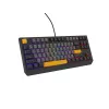 GENESIS Thor 230 TKL tastatūra Gaming USB + RF Wireless + Bluetooth QWERTY Melna, Pelēka, Oranža