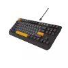 GENESIS Thor 230 TKL tastatūra Gaming USB + RF Wireless + Bluetooth QWERTY Melna, Pelēka, Oranža