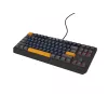 GENESIS THOR 230 TKL tastatūra Gaming USB + RF Wireless + Bluetooth QWERTY Melna, Zila, Pelēka, Oranža