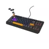 GENESIS THOR 230 TKL tastatūra Gaming USB + RF Wireless + Bluetooth QWERTY Melna, Zila, Pelēka, Oranža