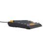 GENESIS THOR 230 TKL tastatūra Gaming USB + RF Wireless + Bluetooth QWERTY Melna, Zila, Pelēka, Oranža
