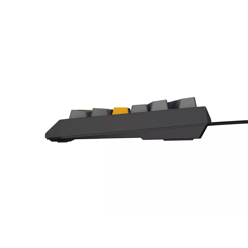GENESIS THOR 230 TKL tastatūra Gaming USB + RF Wireless + Bluetooth QWERTY Melna, Zila, Pelēka, Oranža