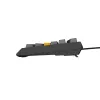 GENESIS THOR 230 TKL tastatūra Gaming USB + RF Wireless + Bluetooth QWERTY Melna, Zila, Pelēka, Oranža