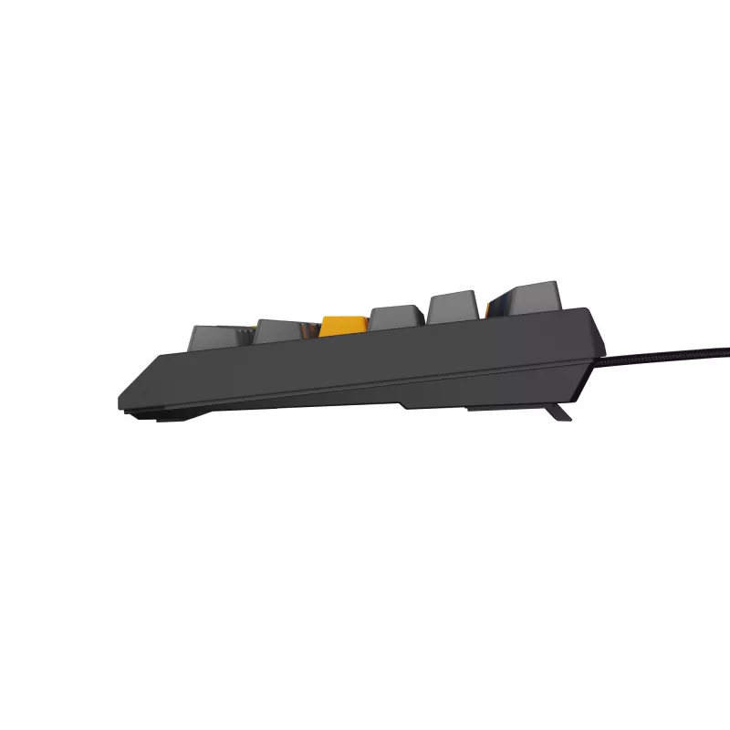 GENESIS THOR 230 TKL tastatūra Gaming USB + RF Wireless + Bluetooth QWERTY Melna, Zila, Pelēka, Oranža