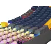GENESIS THOR 230 TKL tastatūra Gaming USB + RF Wireless + Bluetooth QWERTY Melna, Zila, Pelēka, Oranža
