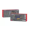 GENESIS THOR 230 TKL tastatūra Gaming USB + RF Wireless + Bluetooth QWERTY Melna, Zila, Pelēka, Oranža