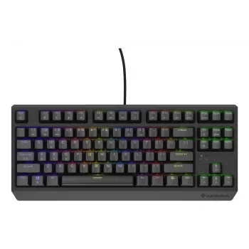 Mehāniskā spēļu tastatūra Genesis Thor 230 TKL — Tenkeyless, US QWERTY, Outemu Brown slēdži, RGB, 1000 Hz, USB