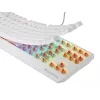 Bezvadu spēļu tastatūra GENESIS Thor 230 TKL — USB, RF Wireless, Bluetooth, QWERTY, Balta