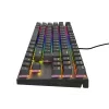GENESIS Thor 303 TKL tastatūra Gaming USB QWERTY US International Melna