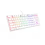 GENESIS Thor 303 TKL tastatūra Gaming USB QWERTY US International White