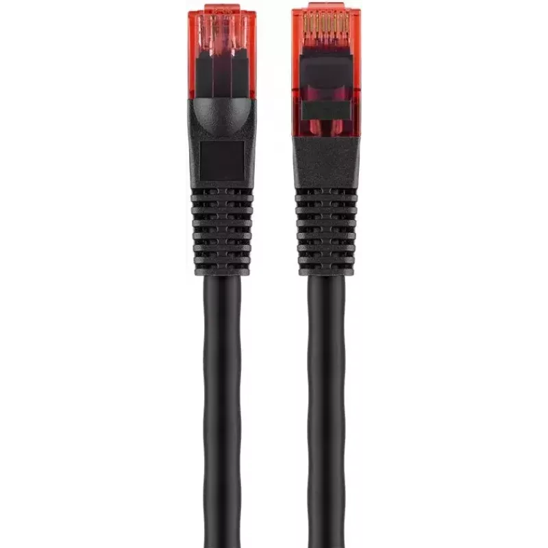 Tīkla kabelis GOOBAY 55433 Cat6 U/UTP RJ-45 — 15 m, melns
