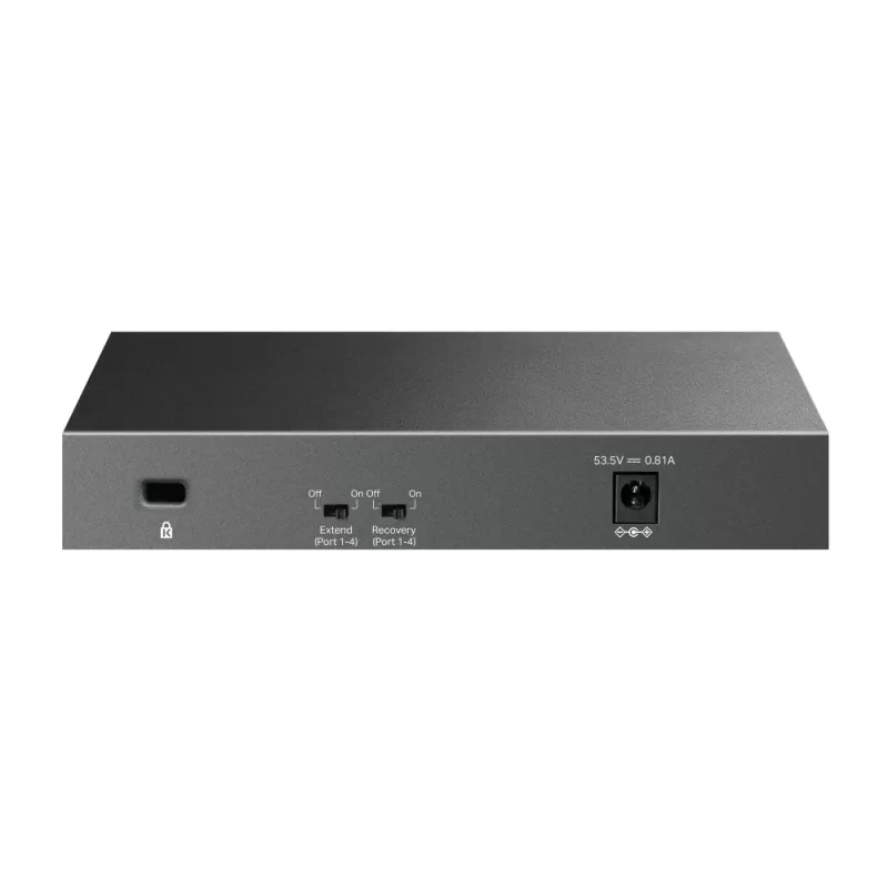 TP-Link LiteWave LS106LP tīkla slēdzis Nepārvaldīts Fast Ethernet (10/100) Power over Ethernet (PoE) Melns