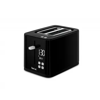 Tosteris Tefal TT6408 — 2 šķēlēm, 850 W, melns