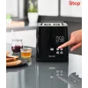 Tosteris Tefal TT6408 — 2 šķēlēm, 850 W, melns