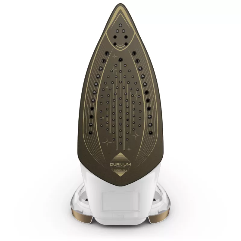 Tefal Puregliss FV8042 Sausās un tvaika gludeklis ar Durilium AirGlide Autoclean zoli 3000 W Bronza, Balts