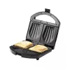 Sviestmaižu grilētājs Adler AD 3069 — kompakts galda sviestmaižu presētājs, 750 W, 2 sviestmaizes, melns