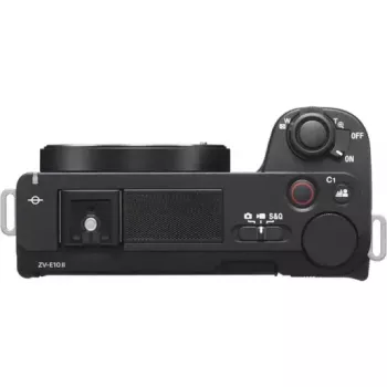 Vlog kamera Sony ZV-E10 II — 26 MP CMOS, 4K 3840×2160, 16-50mm objektīvs, melna, 0,292 kg